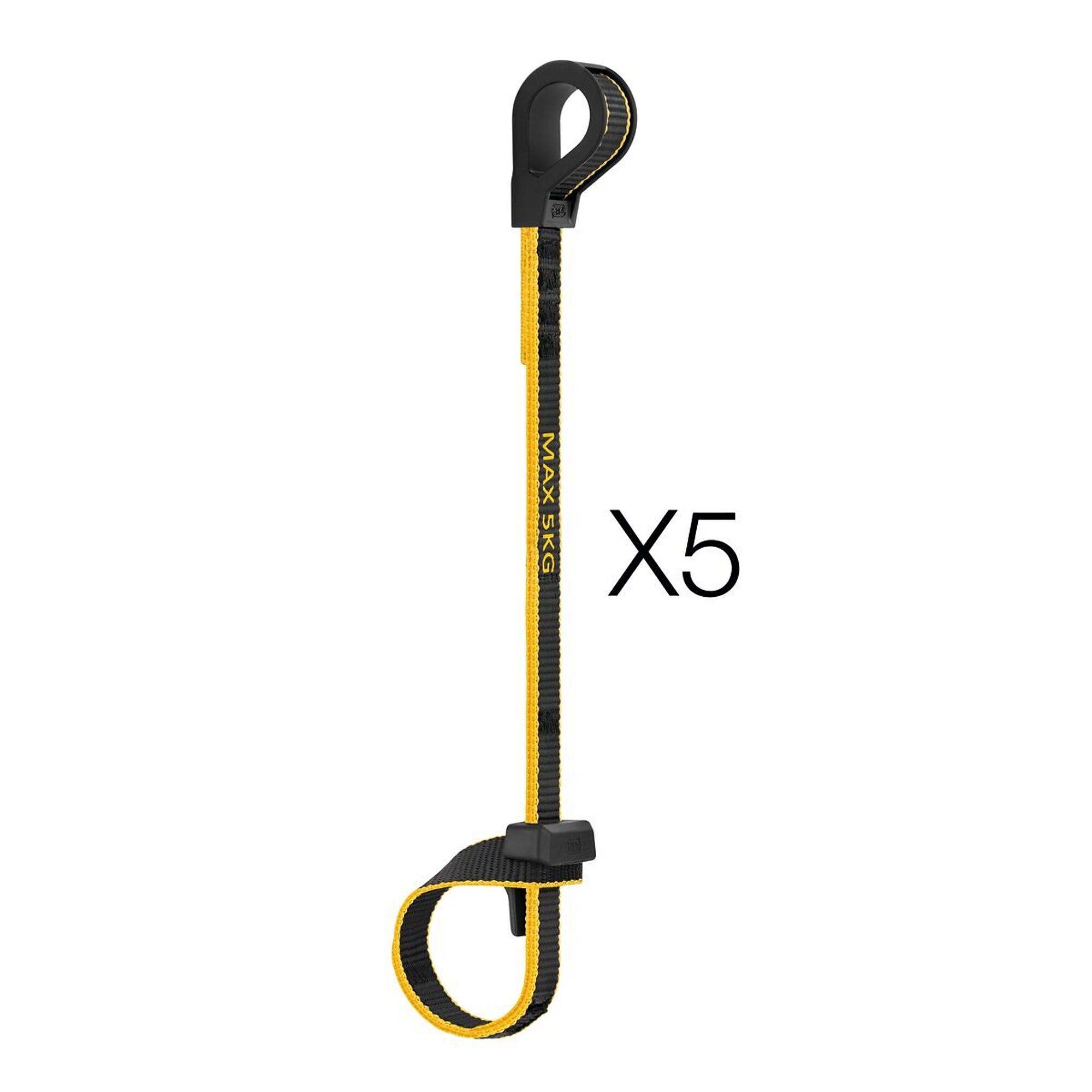 Petzl Toolink L Tool Tether - 5 Pcs, High-Strength Webbing, Anti-Slip Device, Model# S050CA00